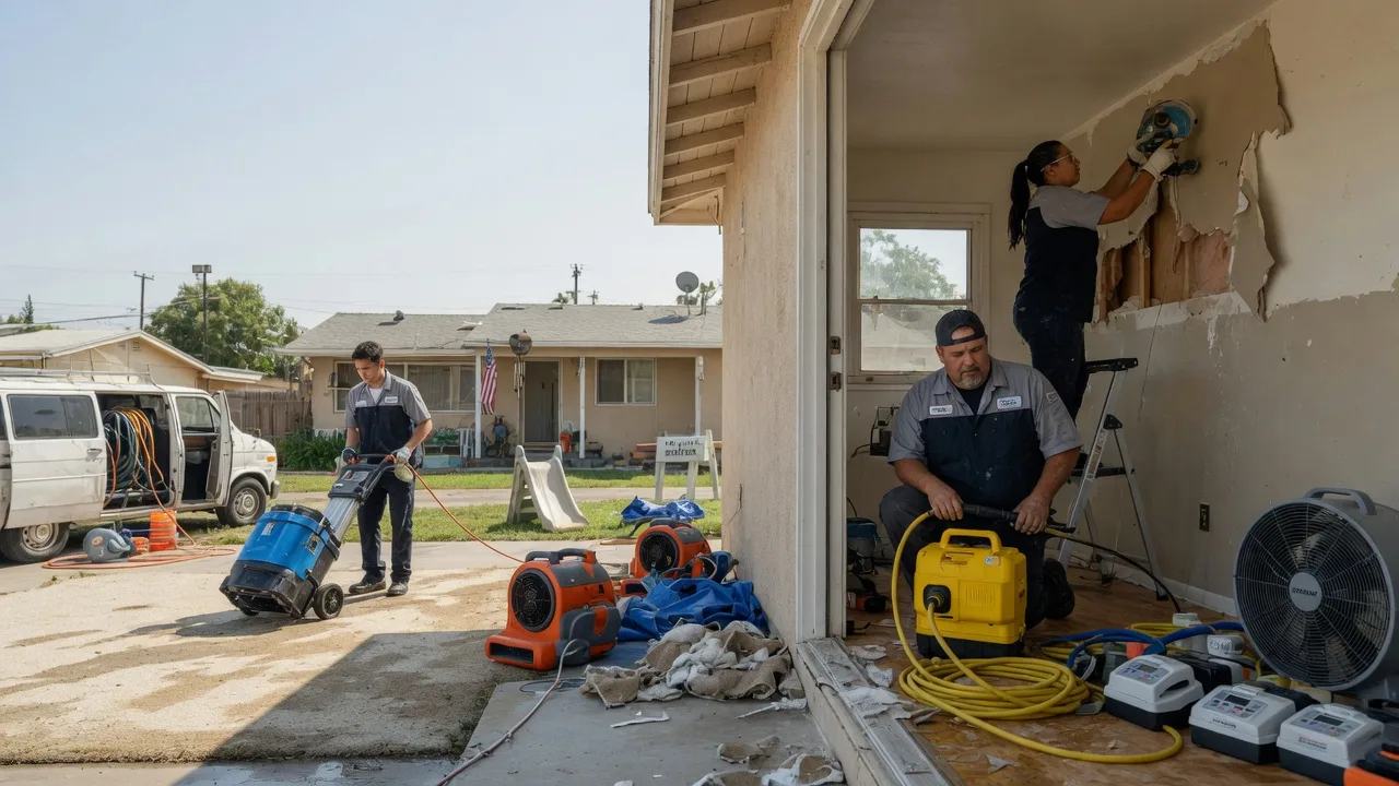 Water Damage Restoration in Mesquite, TX near me